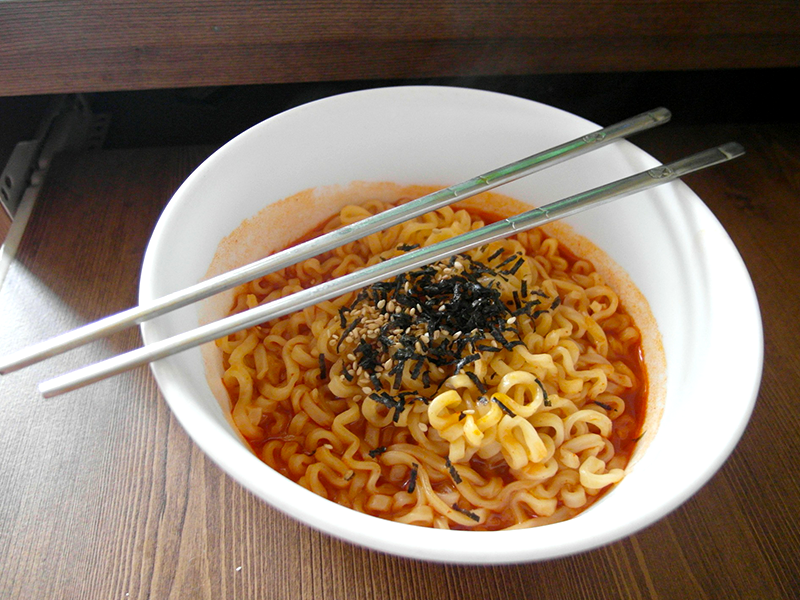 Instant ramen noodles