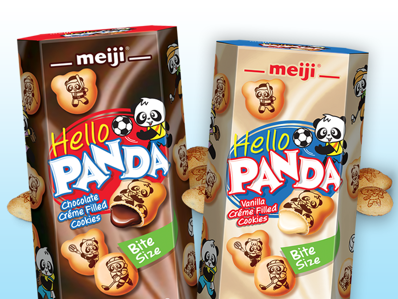 Meiji Hello Panda Biscuits