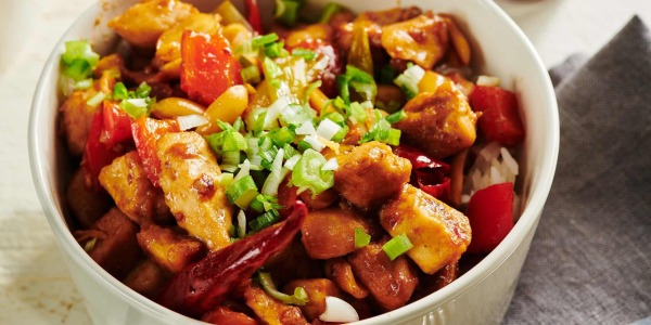 Stir-Fried Kung Pao Chicken With Chilli 