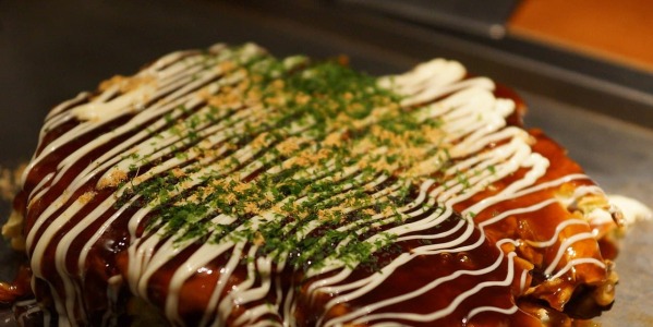 Japanese Okonomiyaki (Savory Pancake)
