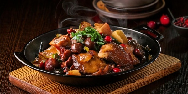 Braised Duck with Chestnuts Recipe